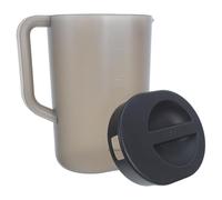 Large 2000ml Plastic Measuring Drink Pitcher with Scale and Lid