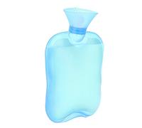 Large 2000ml Silicone Hot Water Bag for Heat and Cold with PVC Material, in Blue Candy Color for Extended Warmth (Pink) (Blue)