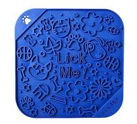Large 20cm dog lickiy mat: Enhance Mealtime Enjoyment for Pets with this BPA-Free, Food-Safe Silicone Feeding Mat, featuring Suction Cup Stability for Slow Feeding Fun and Boredom Relief