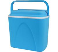 Large 24L Blue Insulated Cool Box Ice Chest Camping Picnic Food Storage