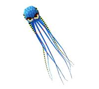 Large 26ft Octopus Shape Outdoor Kite | Long Flying Ribbon Tail Beach Toy | Frameless Parafoil Kites for Adults Family Summer Vacation Birthday Backyard Party Game