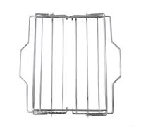 Large 27x19cm Roasting Stand for Oven and Grill | Adjustable height, fits turkey duck goose, sturdy steel build, 27cm width, oven safe