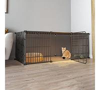 Large 3-Tier Cat Cage - Indoor/Outdoor Pet Enclosure with Ladders, Anti-Jump Design, Portable Exercise Yard Fence for 1-5 Cats, Safe & Spacious Kitty Crate