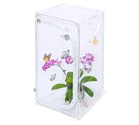 Large 30" Monarch Butterfly Cage - Heavy Duty Collapsible Mesh Habitat with Zipper Guard, Outdoor Pop-Up Enclosure for Raising Caterpillars & Releasing Butterflies