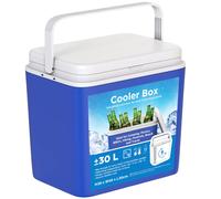 Large 30L Cooler Box Hot/Cold Insulated Freezer Cool 9 Hours Picnic Camping Port