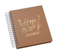 Large 30th Birthday Self Adhesive Photo Album Memory Keepsake Gift, Customisable Colours, 19cm x 23cm or 22cm x 27cm