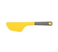 Large 34cm Silicone Spatula for Mixing Bowls(Yellow) | integrated design, no crevice for , dishwasher safe, silicone material