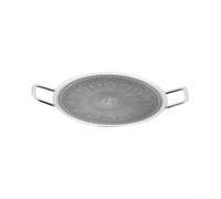 Large 38cm Flat Top Griddle 316 Stainless(34cm)