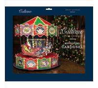 Large 3D Advent Calendar Revolving Carousel Kit Christmas Advent Calendar Gift 515422 Caltime by Woodmansterne