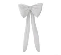 Large 3D Bow Decoration 100x45cm Pink Black Red Cloth Photo Backdrop | Soft fabric material adds plush texture suitable for birthdays weddings holiday gatherings easy display for instant use