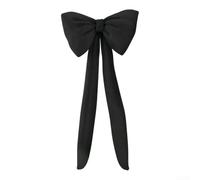 Large 3D Bow Party Backdrop 100x45cm for Wedding Christmas Photo Decor | Soft cloth material with plush texture ready to use in four colors for versatile party and holiday scenes