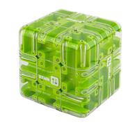 Large 3D Labyrinth Cube Puzzle, 3D Magic Cube Maze Ball Puzzle, Spatial Awareness Brain Training Toy for Stress Relief & Logic Development, Educational Focus Game Gift for Adults Teens