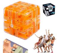 Large 3d Labyrinth Cube Puzzle, Large Labyrinth 3d Pu-zzle Maze Cube - Engaging Brain Teaser Toy, Stress Relief Fidget Cubes IQ, Training Educational Focus (#03)