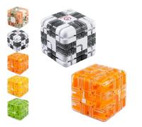Large 3D Labyrinth Cube Puzzle,Large Labyrinth 3D Puzzles Maze Cube,Spatial Awareness Brain Training Toy for Stress Relief & Logic Development Improve Spatial Recognition Game Gift for Teens (#BC)