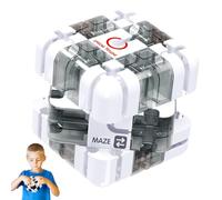 Large 3D Maze Cube, 3x3 Maze Puzzle Cube Toy, Engaging Brain Teaser Toy, for Stress Relief and Logic Development, Labyrinth Puzzle Cubes Mazes Game for Kids and Adults