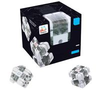 Large 3D Maze Cube - Engaging Brain Teaser Toy, 3x3 Logical Challenge for Stress Relief & Logic Development, Educational Gift for Family Gatherings (a)