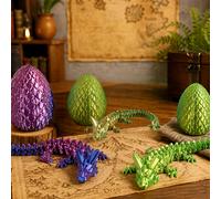 Large 3D Printed Dragon Egg - Random Assorted Colour