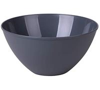 Large 4.5 Litre Plastic Mixing Bowls. in Red Colour Taupe Or Grey Bowls (Grey)