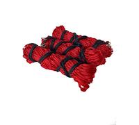 Large 42" Ringed Haynet | Haylage Hay Net Small Mesh Holes Strong Haynet (red)