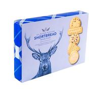 Large 450g Traditional All Butter Scottish Shortbread Premium Selection Box, Baked in The Highlands, Stag Design