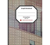 Large 4x4 Graph Paper Notebook: Quad Rule 1/4 Inch Squares Graphs for Math and Science Students