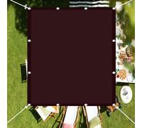 Large 5.5x10m Rectangle Red Wine Color Awning Canopy 98% UV Block Wind Protection Ideal for Garden Pergola Patio Includes Free Rope