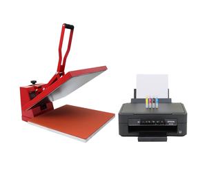 Large 50cm Clam Heat Press Printer T-Shirt Sublimation Transfer Machine
