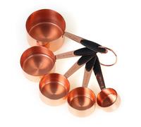 (Large) 5Pcs Measuring Cup Set Stainless Steel Kitchen Accessories Baking Bartending Tools