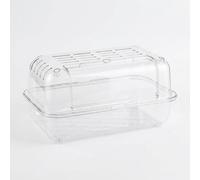 Large 60.53cm Hamster Cage, Transparent Syrian Dwarf Hamster Cage with Shelter Ventilation, Entertainment for First Time Owners