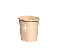 Large 65L Commercial Trash Can with Swing Lid - Outdoor Kitchen & Office Waste Bin - Special Design for Classrooms - Stylish Pink Color
