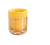 Large 6cm Ice Ball Molds Crystal Clear Ultra Slow Melt,Twist Squeeze Release Easy Demold(Orange)