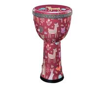 Large 8-inch ABS African Drum Lightweight African Hand Drum Instrument For Beginners African Drum for Beginners (Color : C)