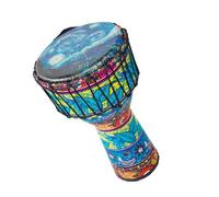 Large 8-inch Lightweight PVC African Drum Adult Professional Playing Hand Drum African Drum Instruments (Color : C)