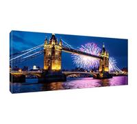Large 8x20in Diamond Art Kits Adults, Diamond Painting Kits Tower Bridge, London, Full Square Drill Crystal Creations Embroidery Arts Crafts, DIY Diamond Art for Wall Art Home Decor, Female Gifts F508