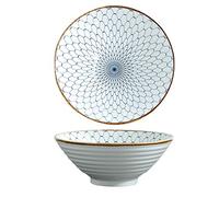 Large 9-inch Ceramic Ramen Bowl, 1500ml Retro Noodle Soup Bowl for Ramen, Udon, Soba,Perfect for Asian Noodles, Durable & Stylish Dining Essential.