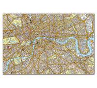 Large A-Z Canvas London Street Map (Canvas)