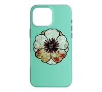 Large Abstract Flower Filled with Poppies and Daisies Case for iPhone 16 Pro Max