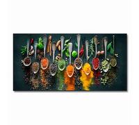 Large Abstract Painting Art Colorful Bloom Flower Poster Canvas Painting For Living Room Wall Art Pictures Home Decorative 80x160cm(31x63in) Frameless B