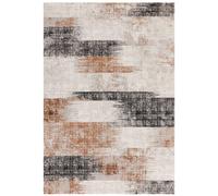 Large Abstract Terracotta Rug - 290 x 200 cm - Kuza