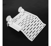 Large Acrylic Turtle and Tortoise Basking Platform for Aquarium Reptiles - Floating Island Resting Dock with Suction Cups for Turtles and Amphibians