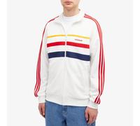 Large - adidas The First Track Top Men's - White/Red/Yellow (IW3233)