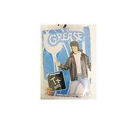 Smiffys Mens Grease T-Birds Jacket, Size L, Colour Black, 27488