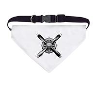 Large 'Aeroplane Propeller' Dog/Cat/Pet Bandana (PD00065242)