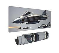Large Aircraft Fighter Jets Print Mouse Pad Office Desk Mat Keyboard pad for Gaming Office & Home,30 x 80 cm.