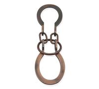 Large Alloy Horseshoe Puzzle Ring - Metal Brain Teaser Trick Toy for Kids and Beginners, Unlocking Magic Prop