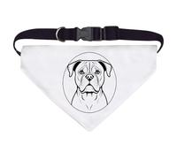 Large 'American Bulldog' Dog/Cat/Pet Bandana (PD00057984)