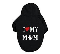 Large And Small Dog Sweaters Pet Sweaters Dog Clothes Pet Clothes Clothes Pet Clothes for Medium Dogs (Black, XS)
