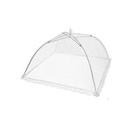 Large and Tall Pop-Up Mesh Food Covers Tent Umbrella for Outdoors,Food Cover Umbrella,Multipurpose Picnic Protect Dish Cover(White)