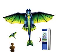 Large Animal Kite - Outdoor Flying Toy, Wind Play Activity with Easy Handling, Enjoyable Gift with Leisure Appeal, Foldable Kite Design, Extended Line for High Soaring