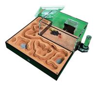 Large Ant Farm Castle with Acrylic Maze - Learn Ant Behavior & Ecology, Plaster Nest Habitat, Office Decor, Educational Observation